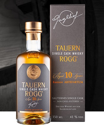 [ZW10403] Guglhof TauernROGG® Single Cask Whisky  -  Aged 10 Years  -  Edition Artefaktum 35 cl